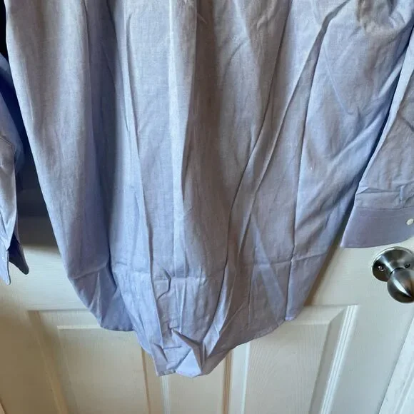 Chaps Ralph Lauren Men’s Dress Shirt Size 16 32/33 NWT Blue - Picture 9 of 11